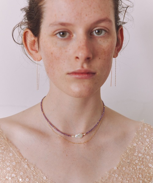 ネックレス 「les bon bon」simplicity necklace BOB478 レディースの画像