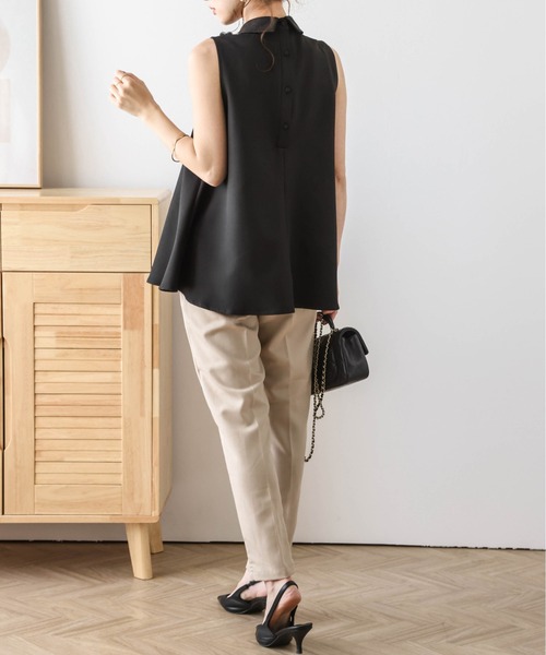 tシャツ フラワーモチーフAライントップス レディース