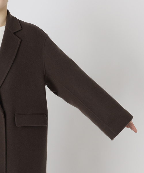 SLOBE IENA コート チェスターコート souple woolダブルフェイス