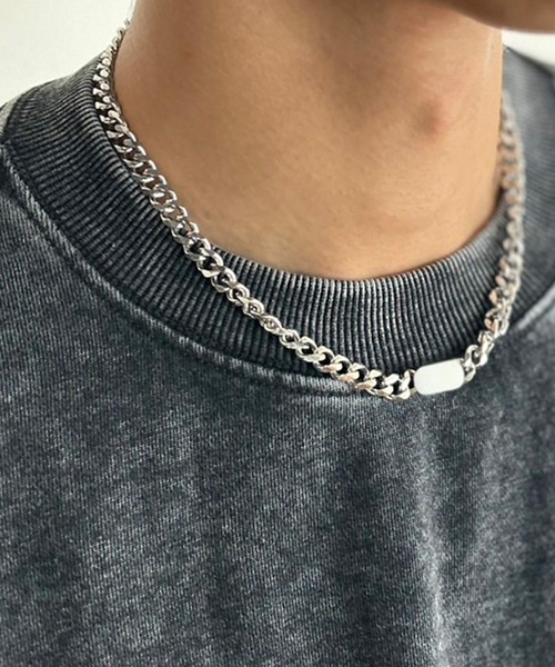 Kotoe ネックレス 「UNISEX」 プレートチェーンネックレス