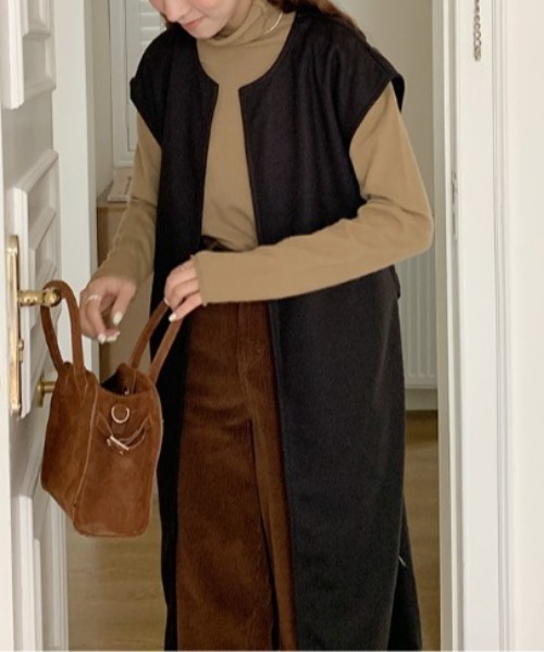 sorule ワンピース ベルト付きジレワンピース : ZOZOTOWN Yahoo!店