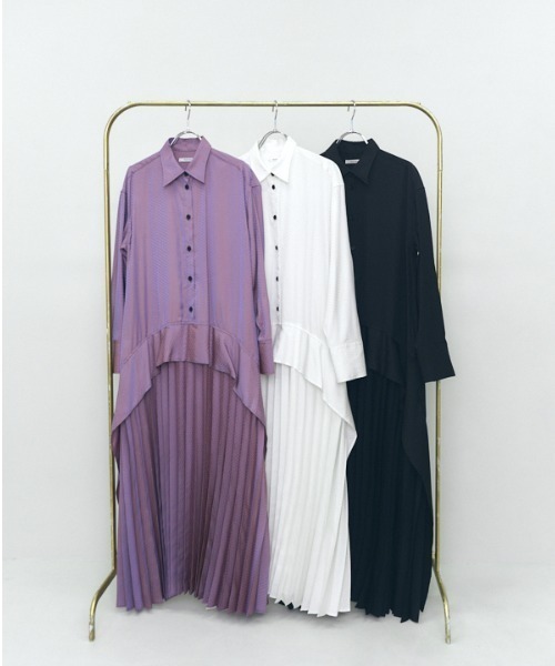 【新品即発送】Muel Chic★Nicol OP 二コルワンピース Muel Chic シャツワンピース Nicol OP 二コルワンピース