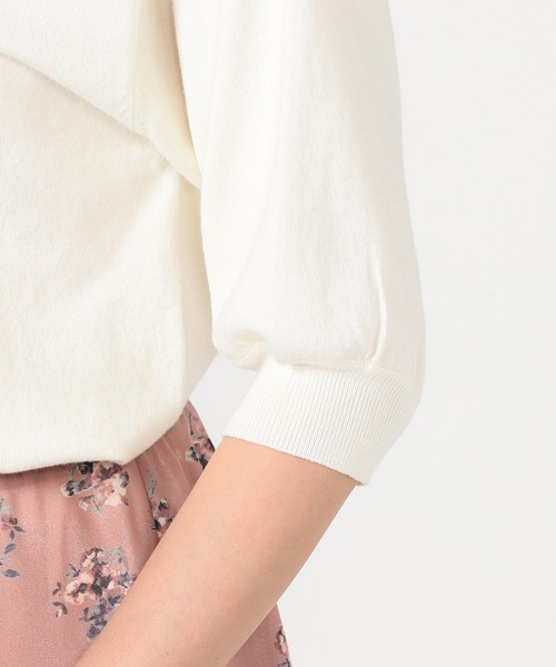 レッセパッセ　半袖ニット ピンク LAISSE PASSE 「LAISSE PASSE」 半袖ニット MEDIUM ピンク系
