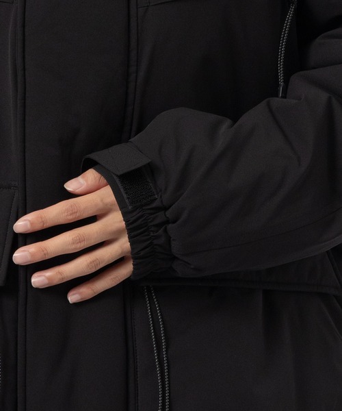 ダウンジャケット ダウン 「FACCIES/ファッチーズ」LIGHTWEIGHT FILLED HOODIE BLOUSON メンズの画像