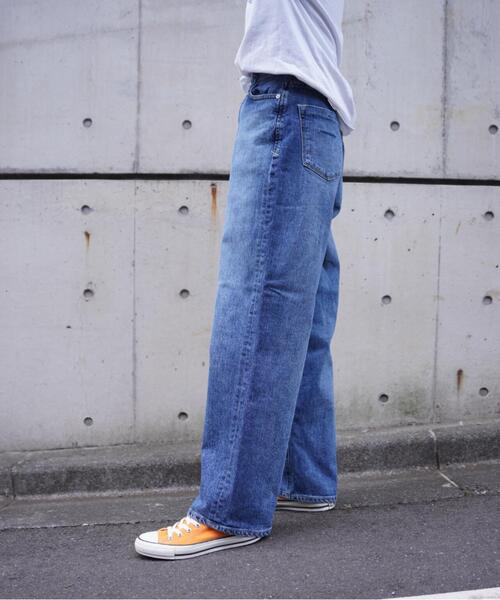 YANUK ストレートデニム ブルー21サイズ YANUK ジーンズ デニム デニムパンツ YANUK(ヤヌーク) ルーズ