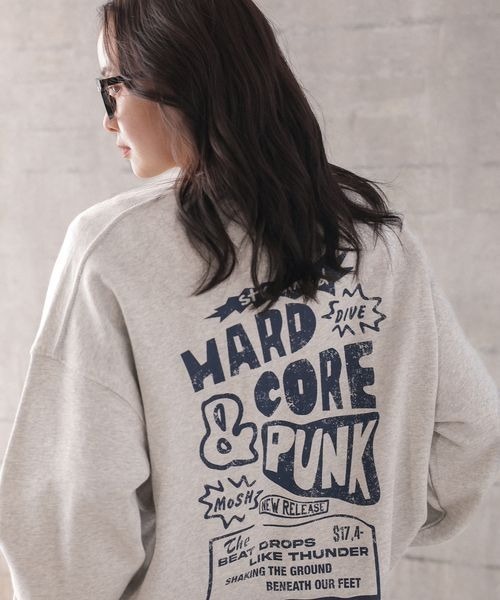 PBLIM トレーナー スウェット 「UNISEX」パンクロゴスウェット