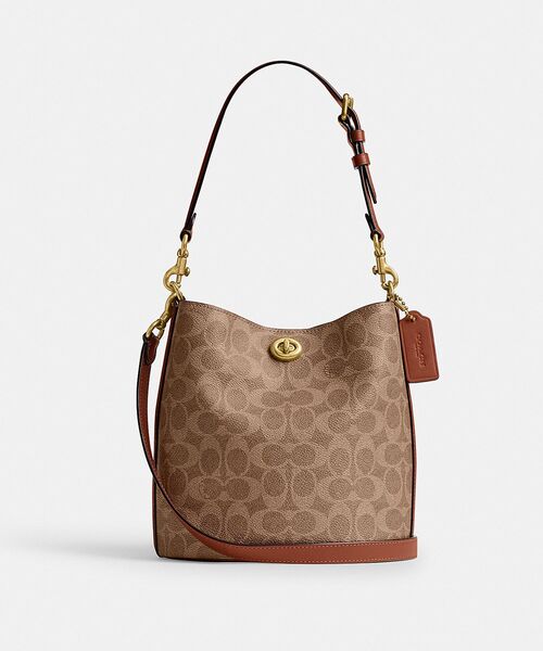 COACH ショルダーバッグ バッグ ウィロウ ソフト バケット 19