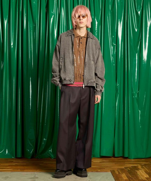 MAISON SPECIAL メゾンスペシャル ブラウン スウェット SWEAT
