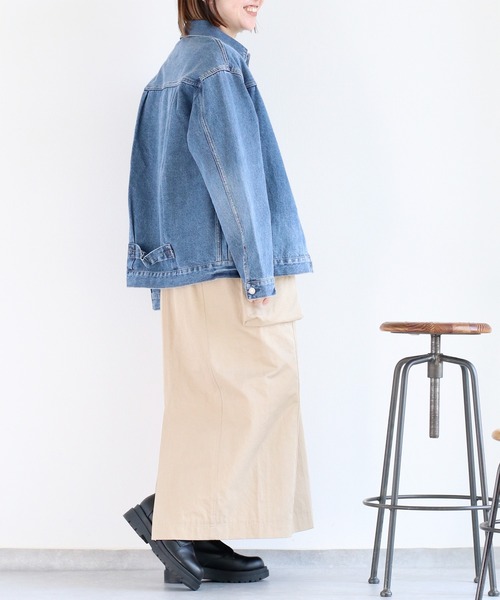 cepo（セポ） デニムジャケット gジャン 「セットアップコーデ可能