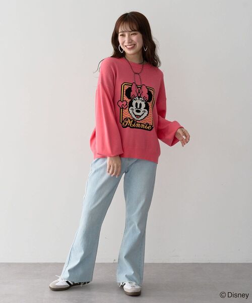 Disney ニット セーター ミッキー＆フレンズ/ジャガードニット