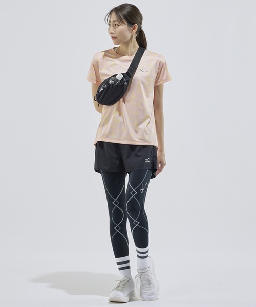 CW-X tシャツ 「薄軽ランニングシャツ」 3分袖 レディース : ZOZOTOWN