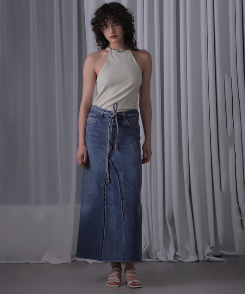 ROSE BUD アンサンブル (CREOLME)リブカットアンサンブル