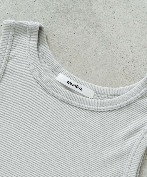 tシャツ パールコットテレコアメリカンスリーブ レディース quadro tシャツ パールコットテレコアメリカンスリーブ