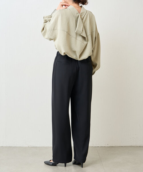 Jena espace merveilleux ブラウス シャツ スタンドネック
