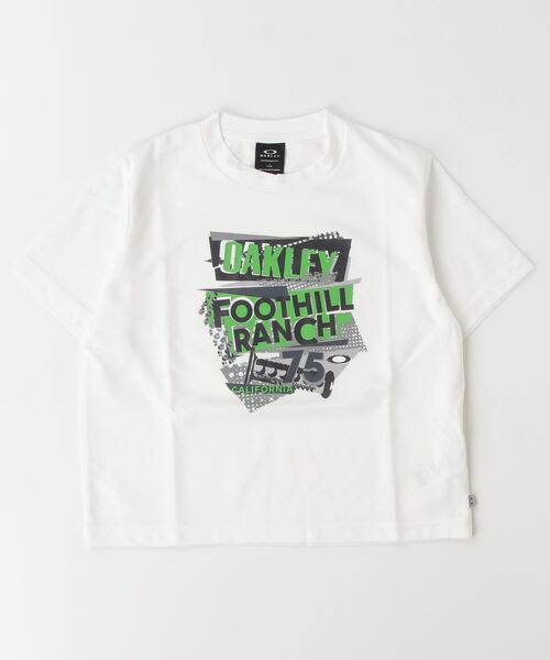 [希少USA製] 90s OAKLEY Tシャツ メタルロゴ プリント 白 Vintage Oakley Metal X T-Shirt Mens Size Medium White With
