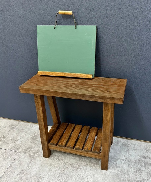 インテリア 国産杉 マルチスツールスタンド 02 ハンドメイド 「未来