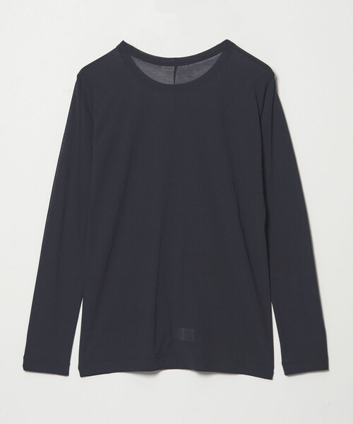 conte tシャツ 「conte」コットン シアー クルーネックカットソー