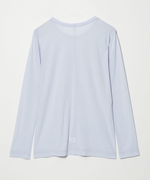 conte tシャツ 「conte」コットン シアー クルーネックカットソー