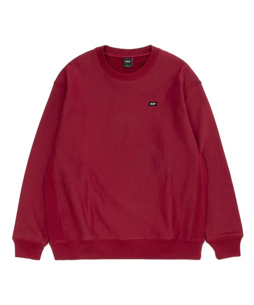 HUF（ハフ） スウェットカットソー MEDIUM ブラック メンズ : ZOZOTOWN