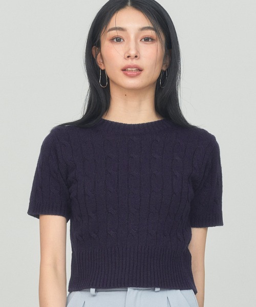 tシャツ TOM SHORT KNIT レディース BLUE×PALANG tシャツ TOM SHORT KNIT レディース : ZOZOTOWN