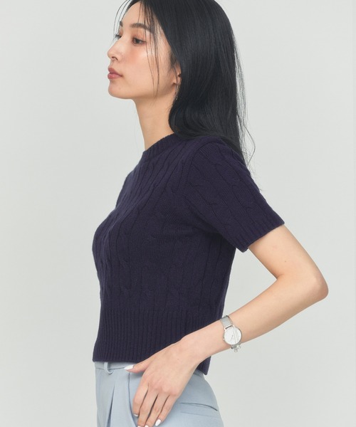 tシャツ TOM SHORT KNIT レディース BLUE×PALANG tシャツ TOM SHORT KNIT レディース : ZOZOTOWN