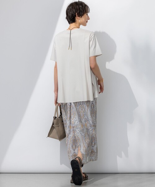 23区 tシャツ 「GLOW6月号掲載/汗じみ防止」スムースデザイン