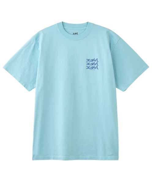 X-girl tシャツ GLOW LOGO S/S TEE レディース メンズ
