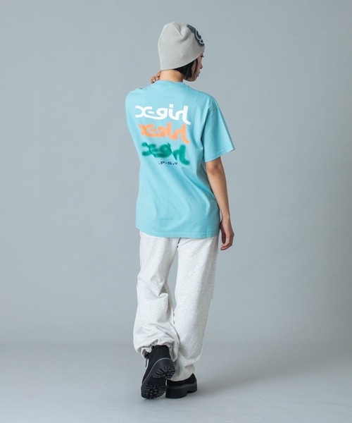 tシャツ HIGH ON SUGAR Tシャツ レディース メンズ AMBIDEX Store ○GV天竺LOGO ATHLETIC T-シャツ(F OFF WHITE