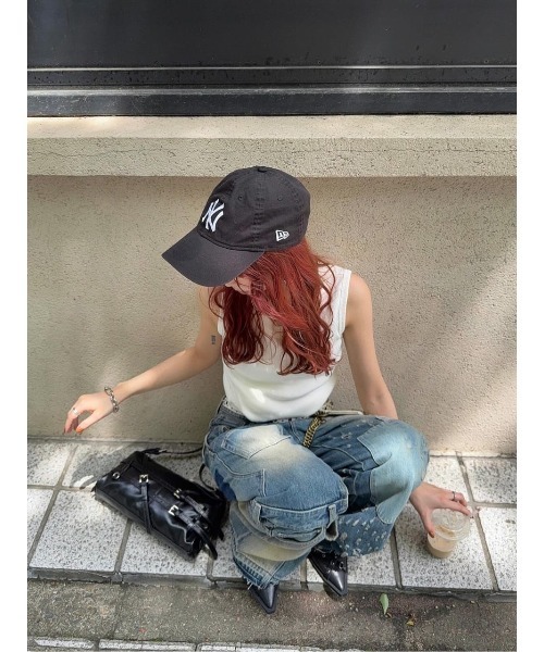 SLY ジーンズ デニム デニムパンツ L/W REMAKE STRAIGHT PT ロー