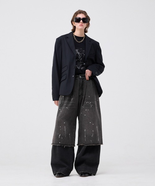 soerte ジーンズ ASSORTMENT BUGGY HALF PANTS/アソートメント