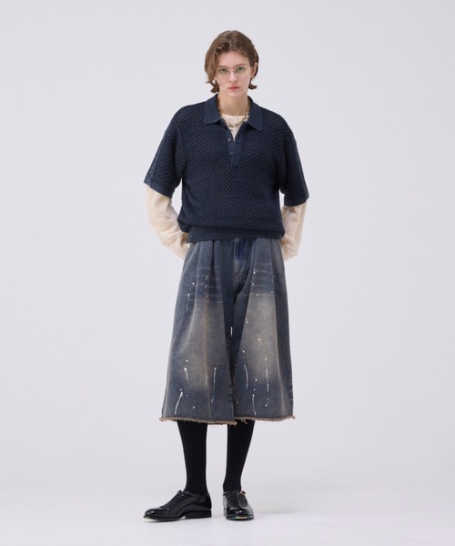 SUDO denim half pt「buggy cut」 デニムハーフパンツ soerte ジーンズ ASSORTMENT BUGGY HALF PANTS/アソートメント
