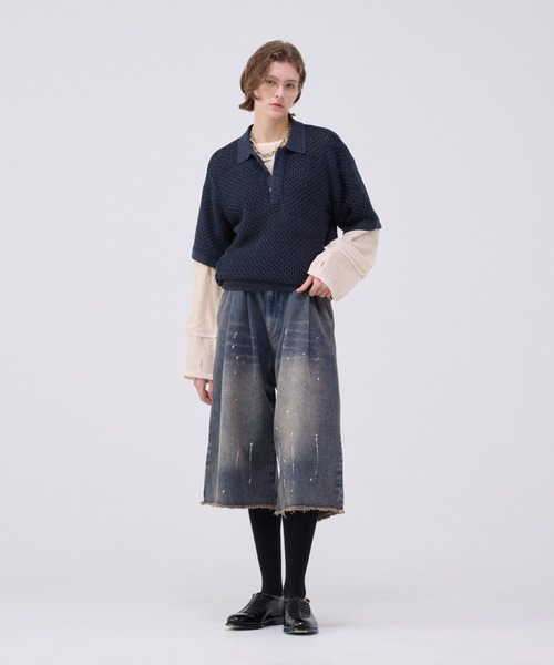SUDO denim half pt「buggy cut」 デニムハーフパンツ denim half pt「buggy cut」#1573 | tablethotel-sūdo