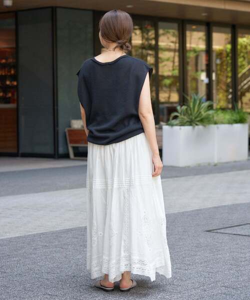 IENA コットンギマ　フレンチプルオーバー IENA｜コットンギマ フレンチプルオーバー | Rakuten Fashion