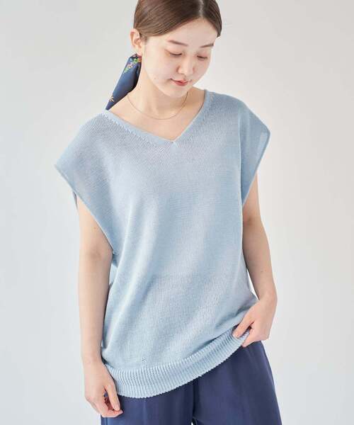 IENA コットンギマ　フレンチプルオーバー IENA｜コットンギマ フレンチプルオーバー | Rakuten Fashion