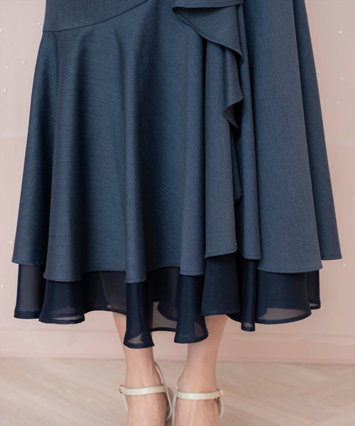 WILLSELECTION ギャザー切替シアースカート WILLSELECTION｜ギャザー切替シアースカート | Rakuten Fashion