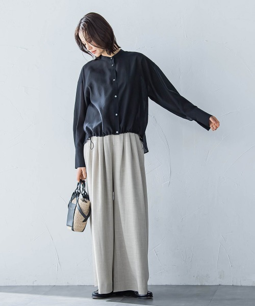 ブラウス シャツ シアードロストシャツ「洗濯機で洗える」 レディース LAUTREAMONT ブラウス シャツ シアードロストシャツ「洗濯機で
