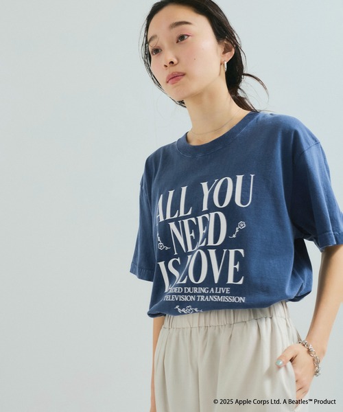 tシャツ GOOD ROCK SPEED (グッドロックスピード) LOVE ME DO/BEATLES/Tシャツ/ビートルズ レディース GOOD ROCK SPEED tシャツ (グッドロックスピード) LOVE ME DO
