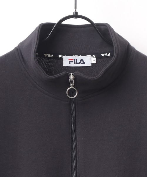 「FILA」 スウェットカットソー L アッシュグレー メンズ_画像6