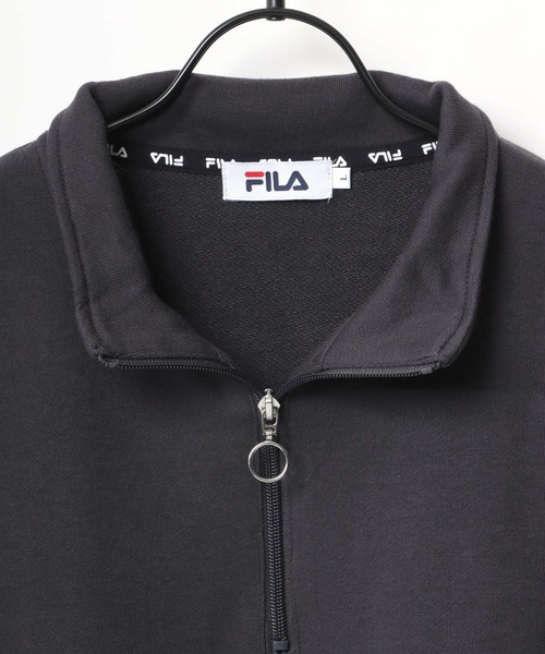 「FILA」 スウェットカットソー L アッシュグレー メンズ_画像8