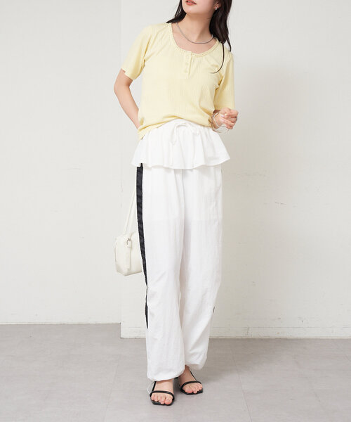 MEKKI FOUFOU フリルパンツ フリルパンツ [243-0904-1] – UNICA
