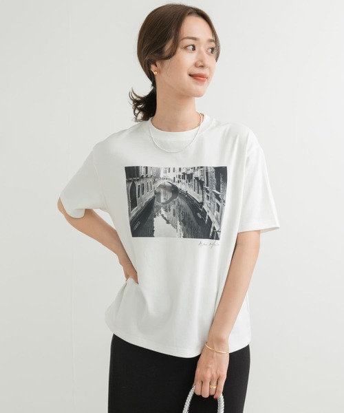 【アーバンリサーチドアーズ】フォトプリント半袖Tシャツ URBAN RESEARCH DOORS tシャツ フォトプリント半袖Tシャツ