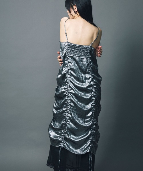 led.tokyo ワンピース 「led.tokyo」LAYERED NEGLIGEE ONEPIECE