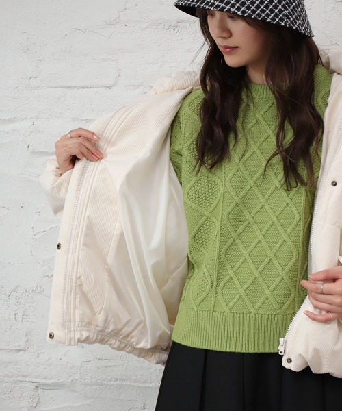 「Honeys」 「C・O・L・Z・A」ブルゾン M ピンク レディース_画像4