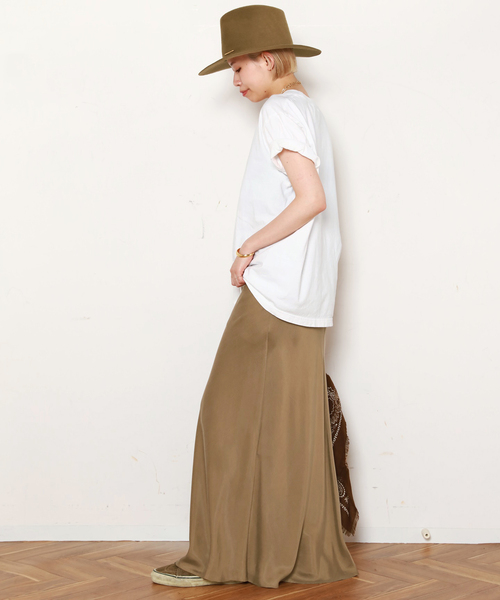 EVERYDAY I LIKE. スカート * Cu/R maxi skirt : ZOZOTOWN Yahoo