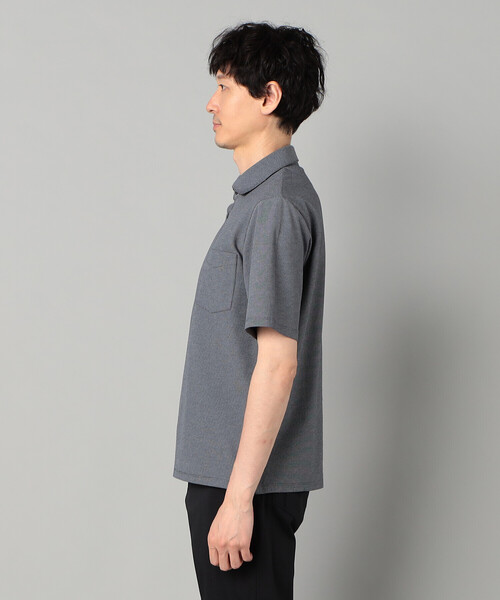 COMME CA MEN（コムサメン） ポロシャツ 半袖 ALBINIカノコ カッタ 