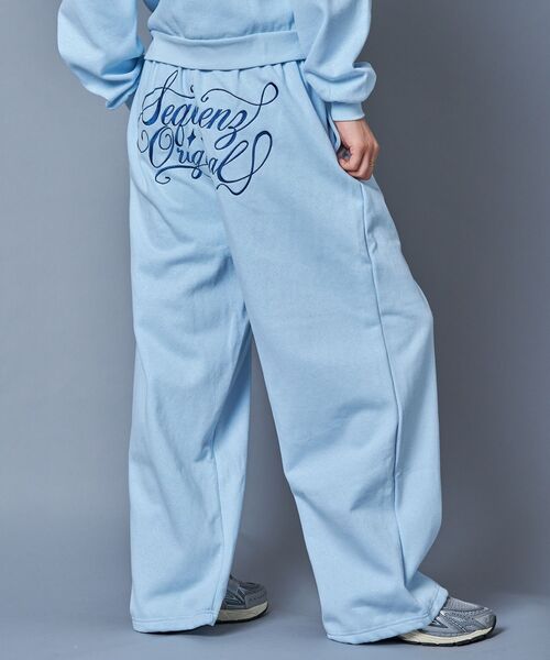 SEQUENZE ワイドパンツ パンツ セットアップ対応 / グリッター
