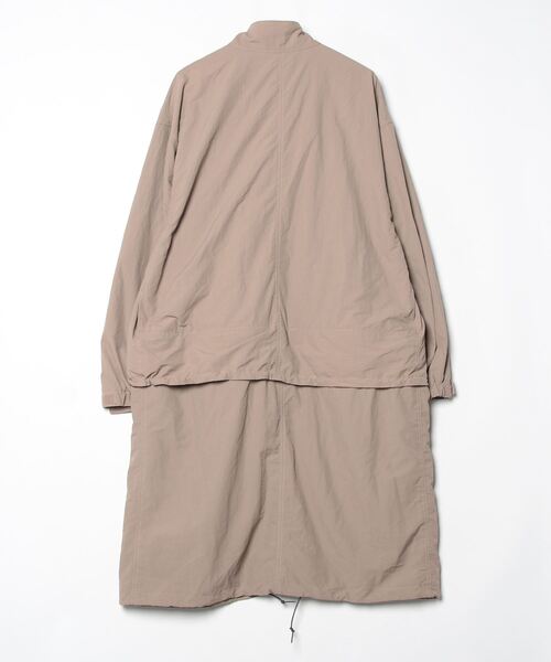 「AIMNAIM」 コート LARGE サンドベージュ メンズ_画像2