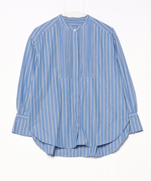 「green label relaxing」 長袖ブラウス FREE ブルー レディース