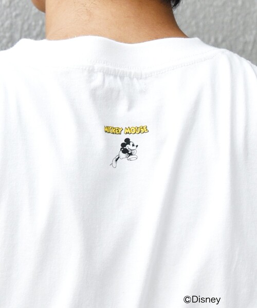 Disney（ディズニー） tシャツ SHIPS any: /ミッキーマウス/ サイン