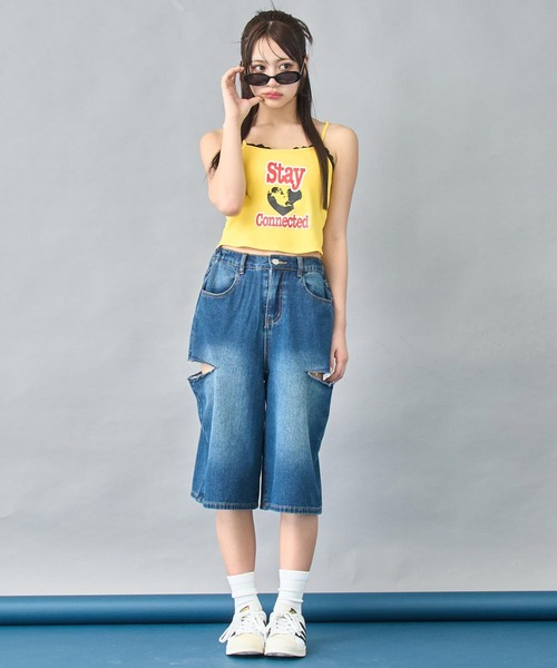 ANAP（アナップ） ハーフパンツ ジーンズ デニム デニムパンツ 短パン